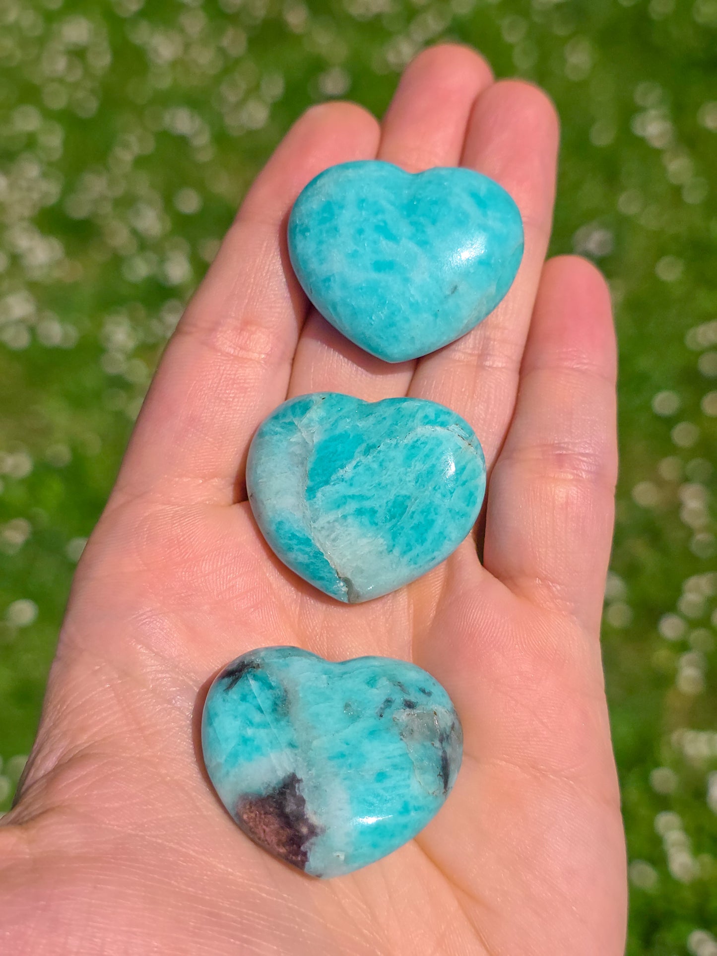 CORAZÓN DE AMAZONITA
