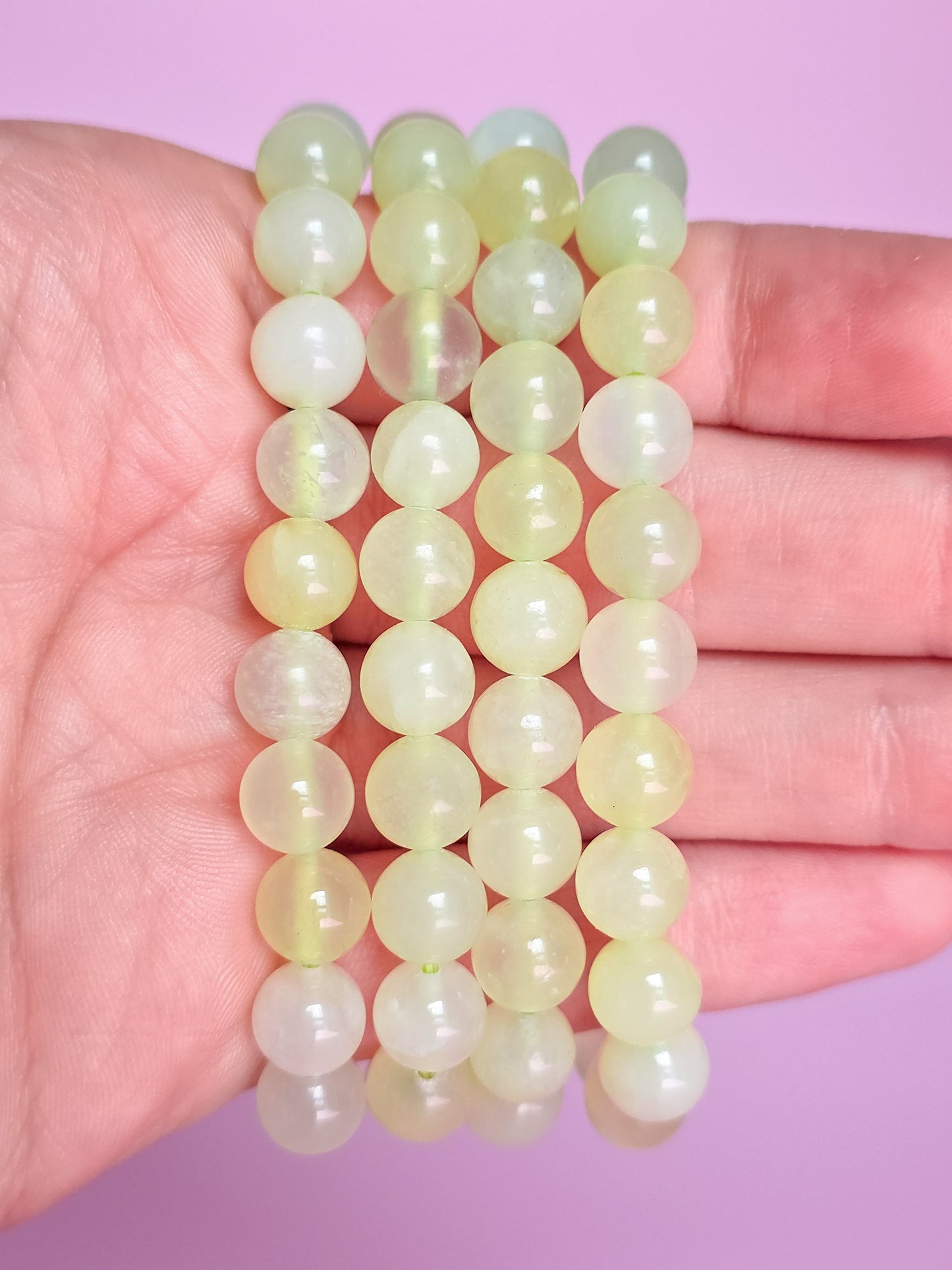 PULSERA DE JADE VERDE CALIDAD EXTRA 8MM