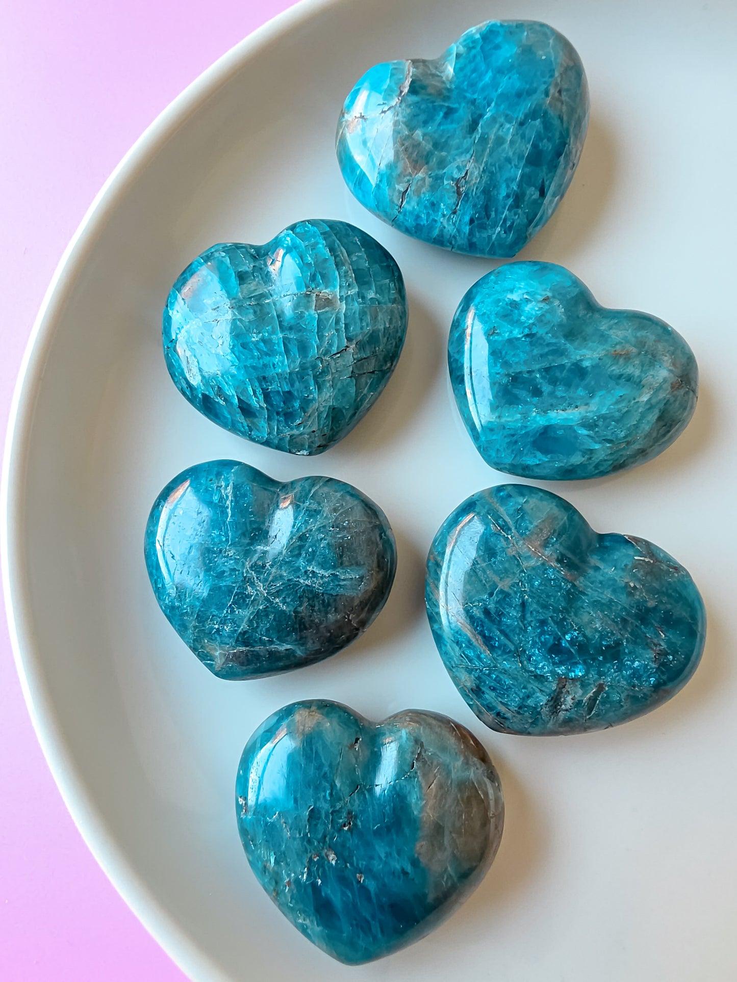 CORAZÓN DE APATITO AZUL
