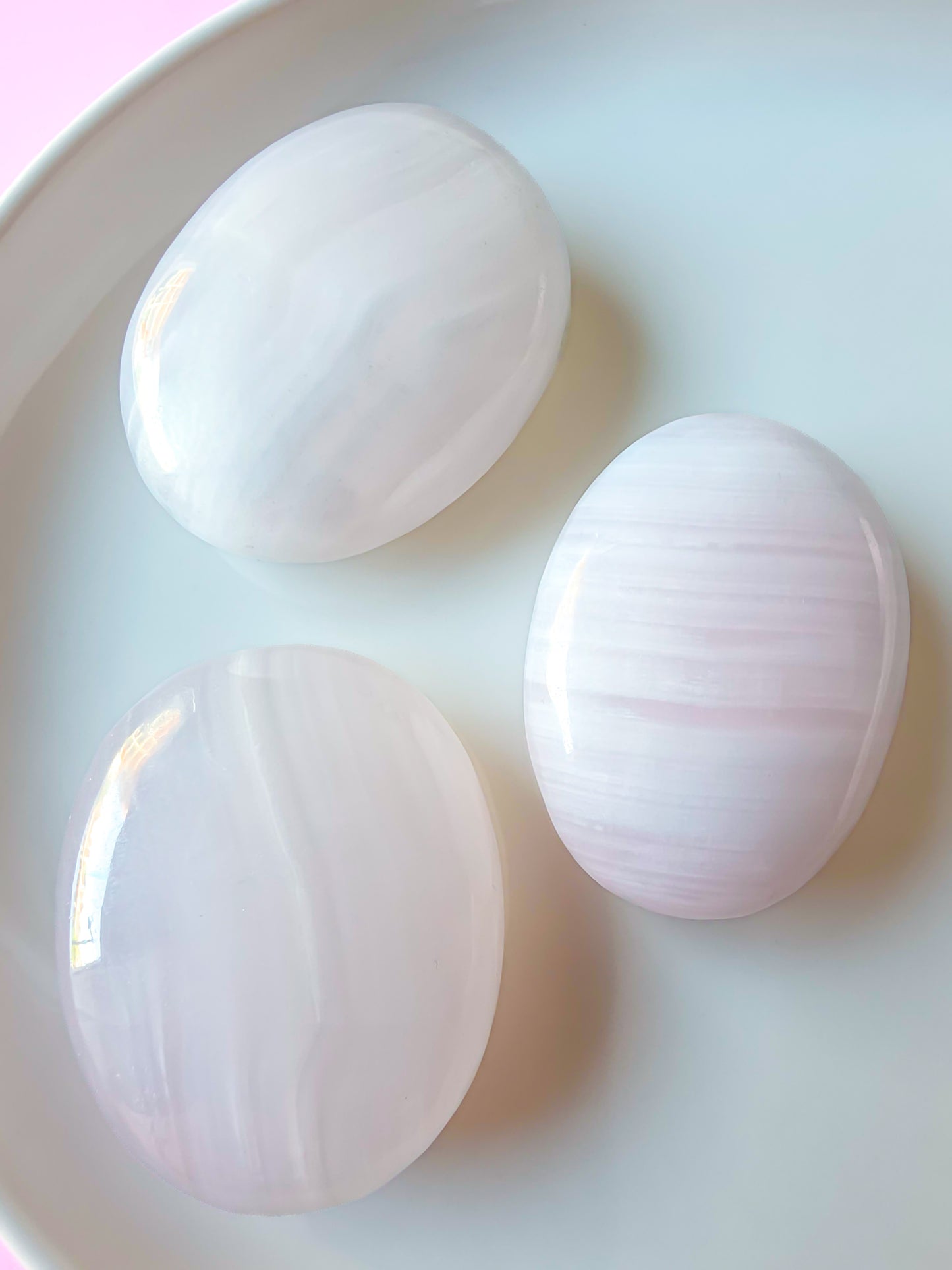 PALMSTONE DE CALCITA ROSA