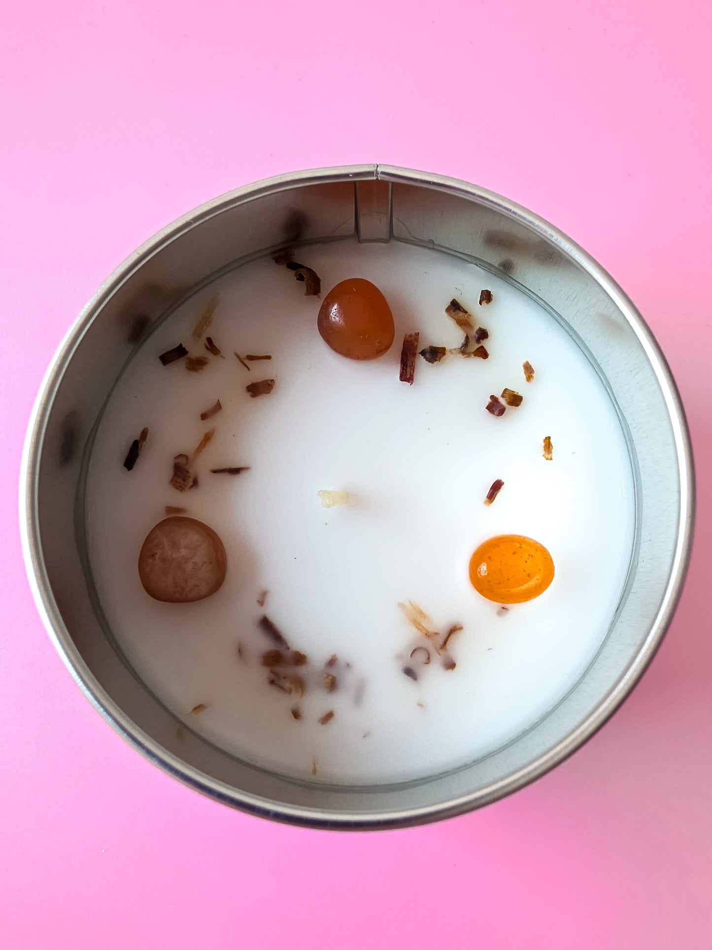 VELA "ENERGIA POSITIVA" CORNALINA + PALO SANTO | GREEN TEA