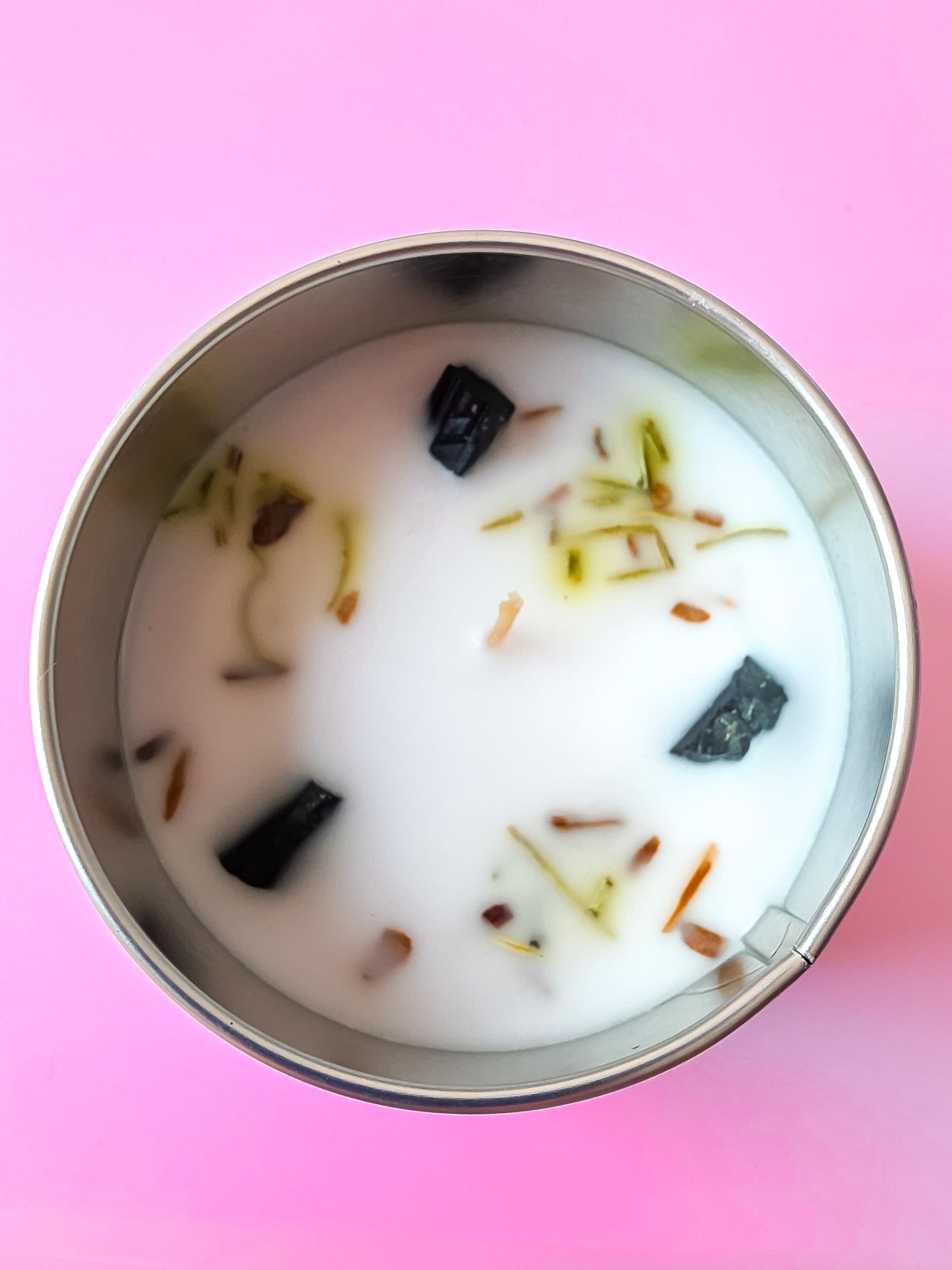 VELA "LIMPIEZA" TURMALINA NEGRA + SÁNDALO | GREEN TEA