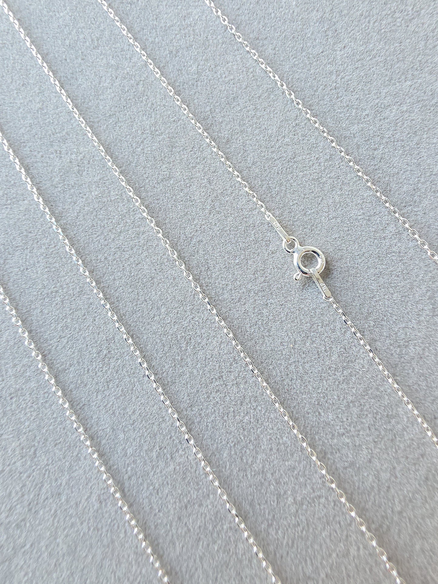 CADENA DE 45 CM DE PLATA