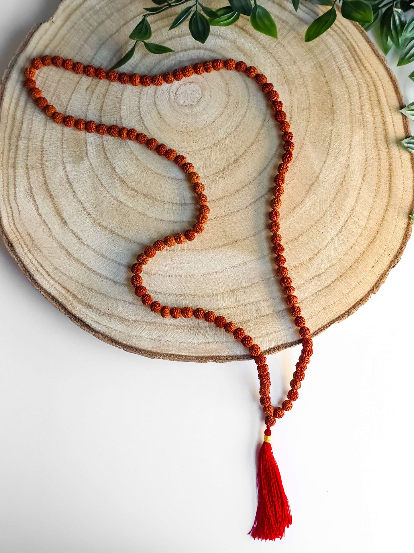 JAPA MALA DE RUDRAKSHA | PROTECCIÓN, CALMA Y CONEXIÓN INTERIOR