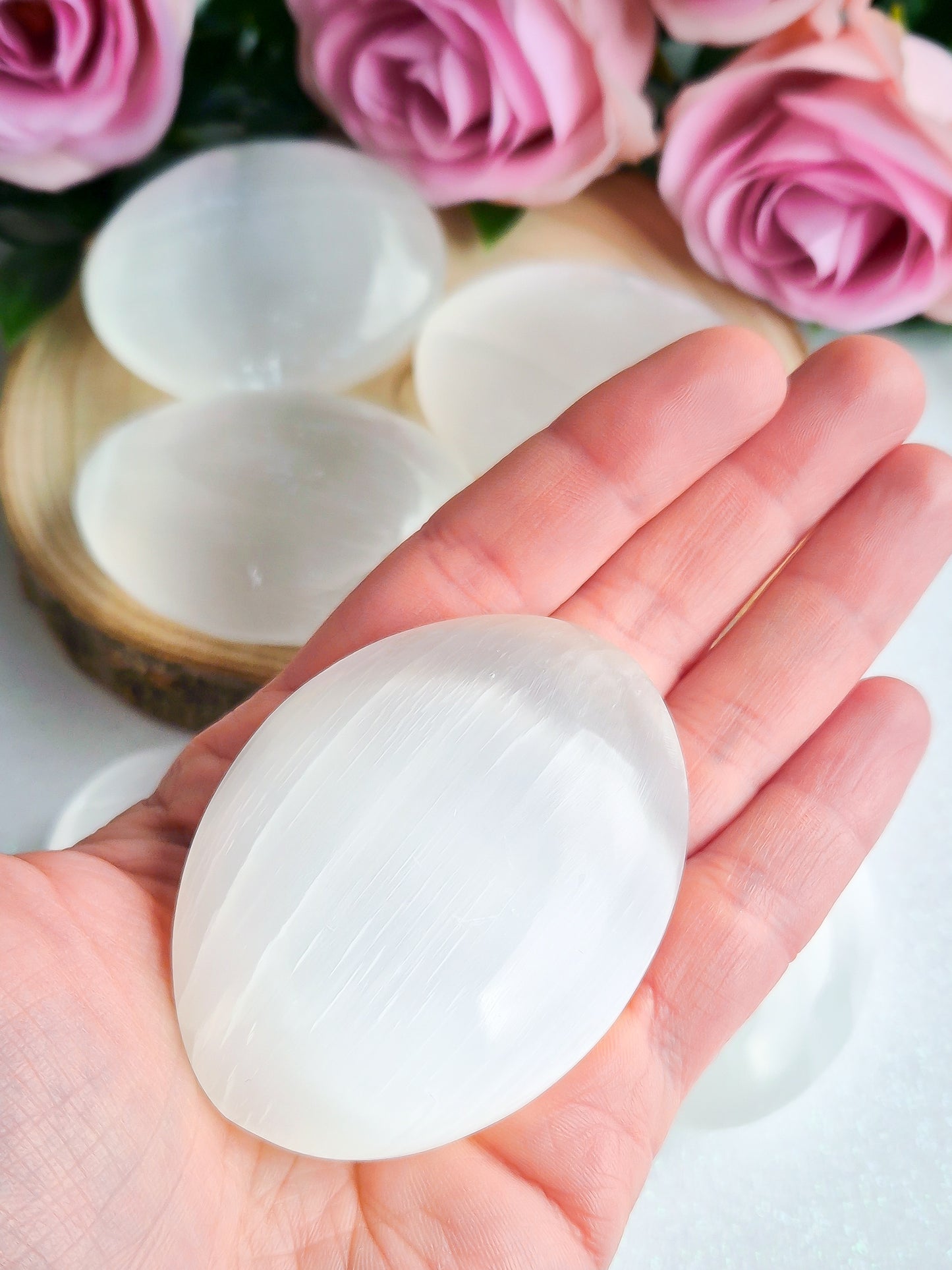 PALMSTONE DE SELENITA CALIDAD SUPER EXTRA