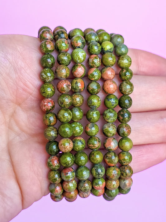 PULSERA DE UNAKITA 6MM