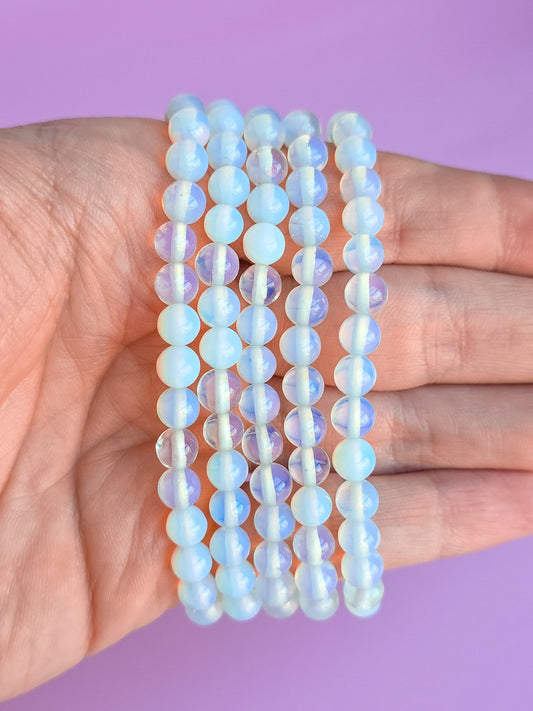 PULSERA DE OPALITA 6MM