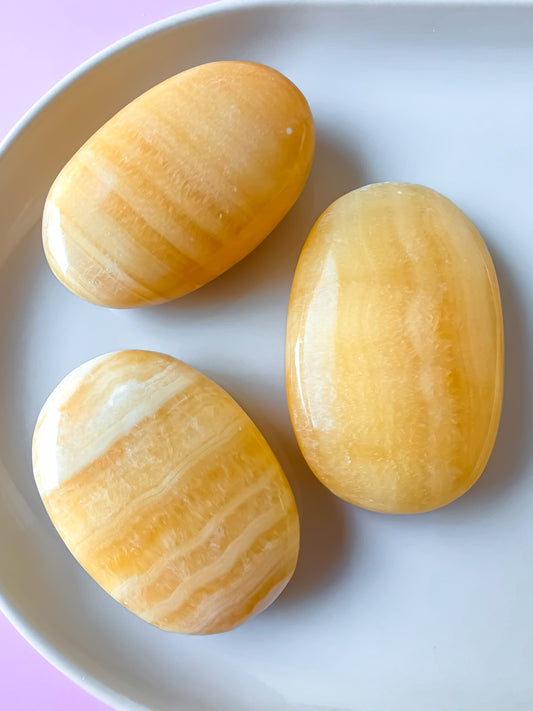 PALMSTONE DE CALCITA NARANJA