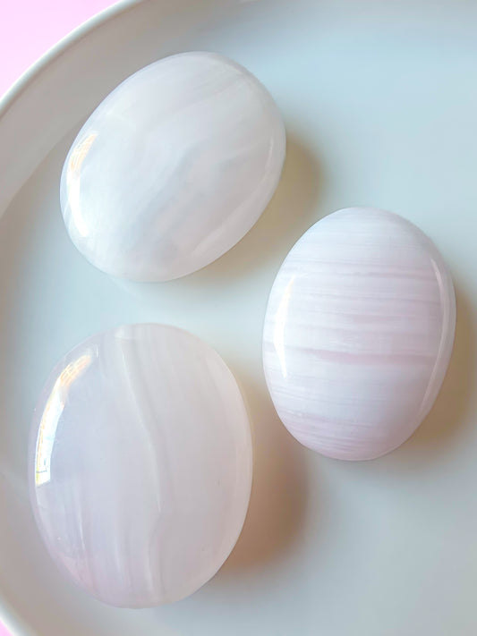 PALMSTONE DE CALCITA ROSA