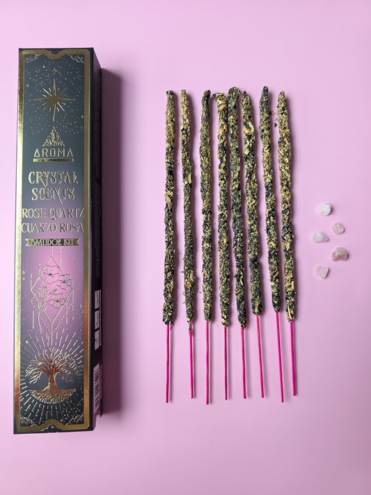 INCIENSO DE CUARZO ROSA | CRYSTAL SCENTS