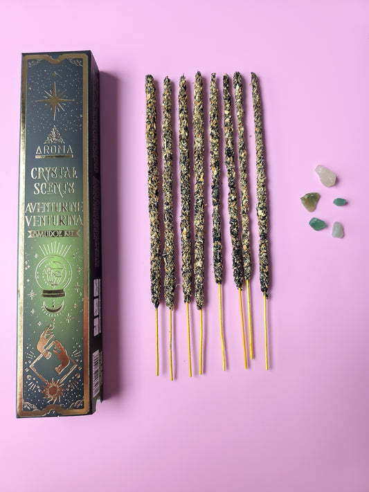 INCIENSO DE AVENTURINA VERDE | CRYSTAL SCENTS