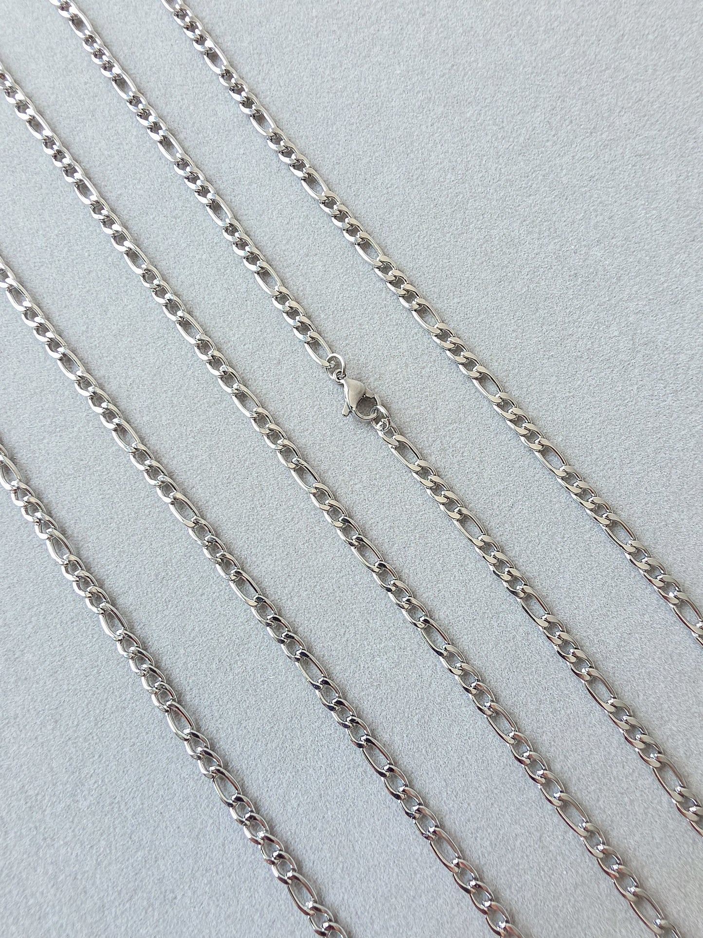 CADENA DE 45 CM DE ACERO INOXIDABLE