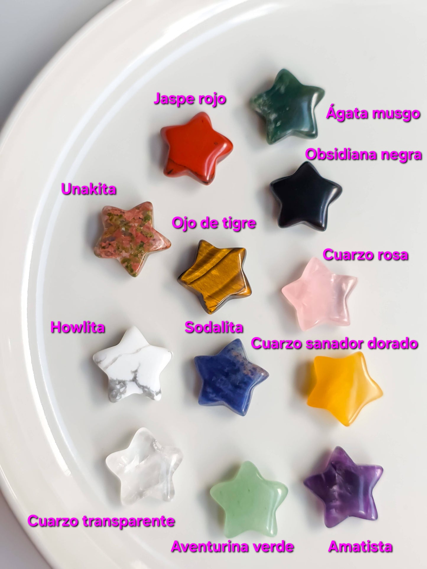 ESTRELLITAS DE MINERALES