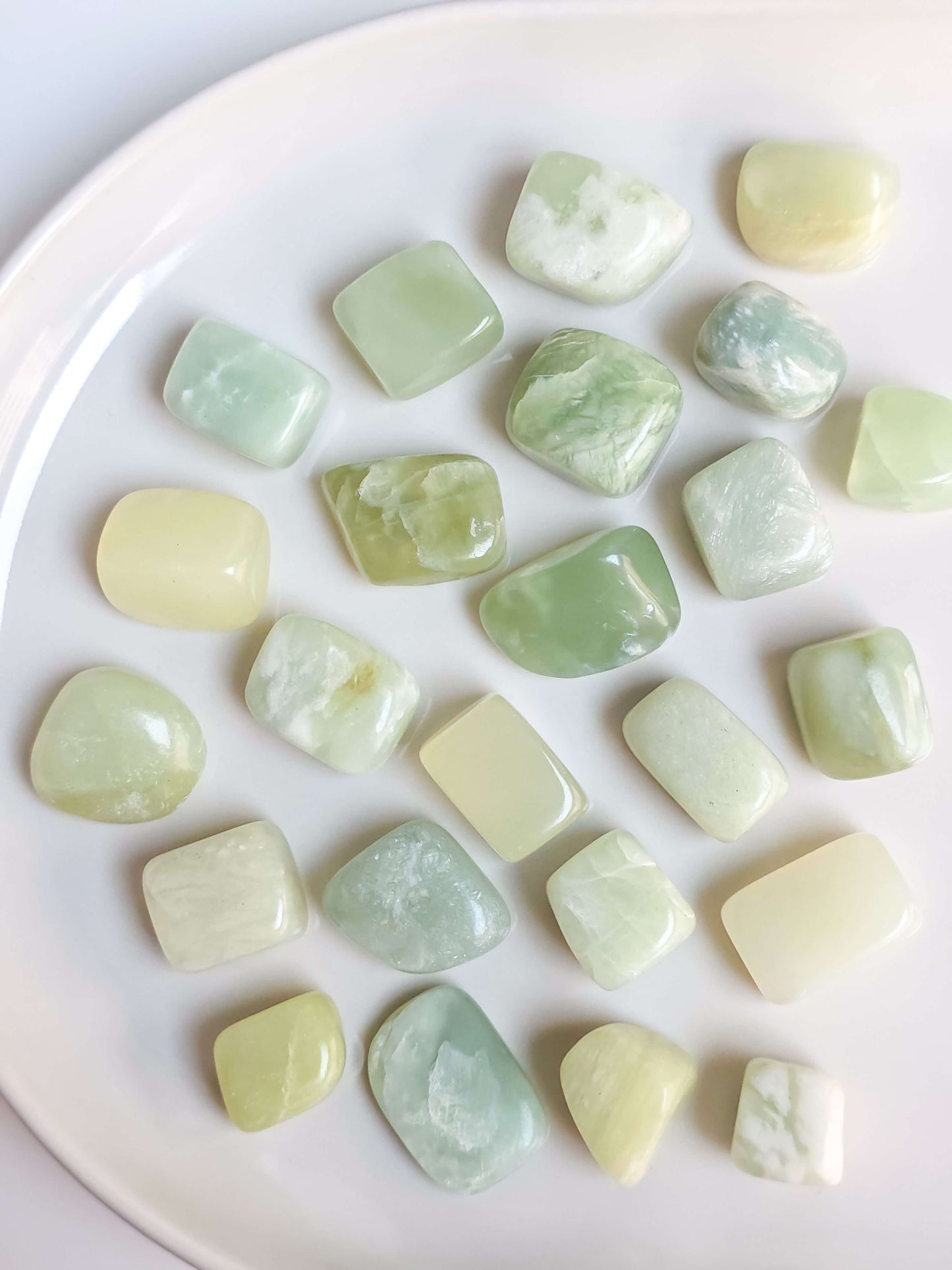 RODADO DE JADE VERDE CALIDAD EXTRA | BUENA FORTUNA Y BIENESTAR