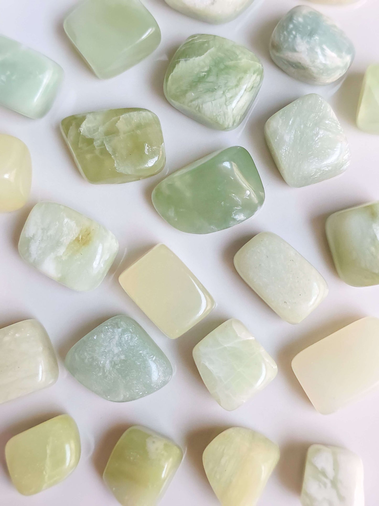 RODADO DE JADE VERDE CALIDAD EXTRA | BUENA FORTUNA Y BIENESTAR