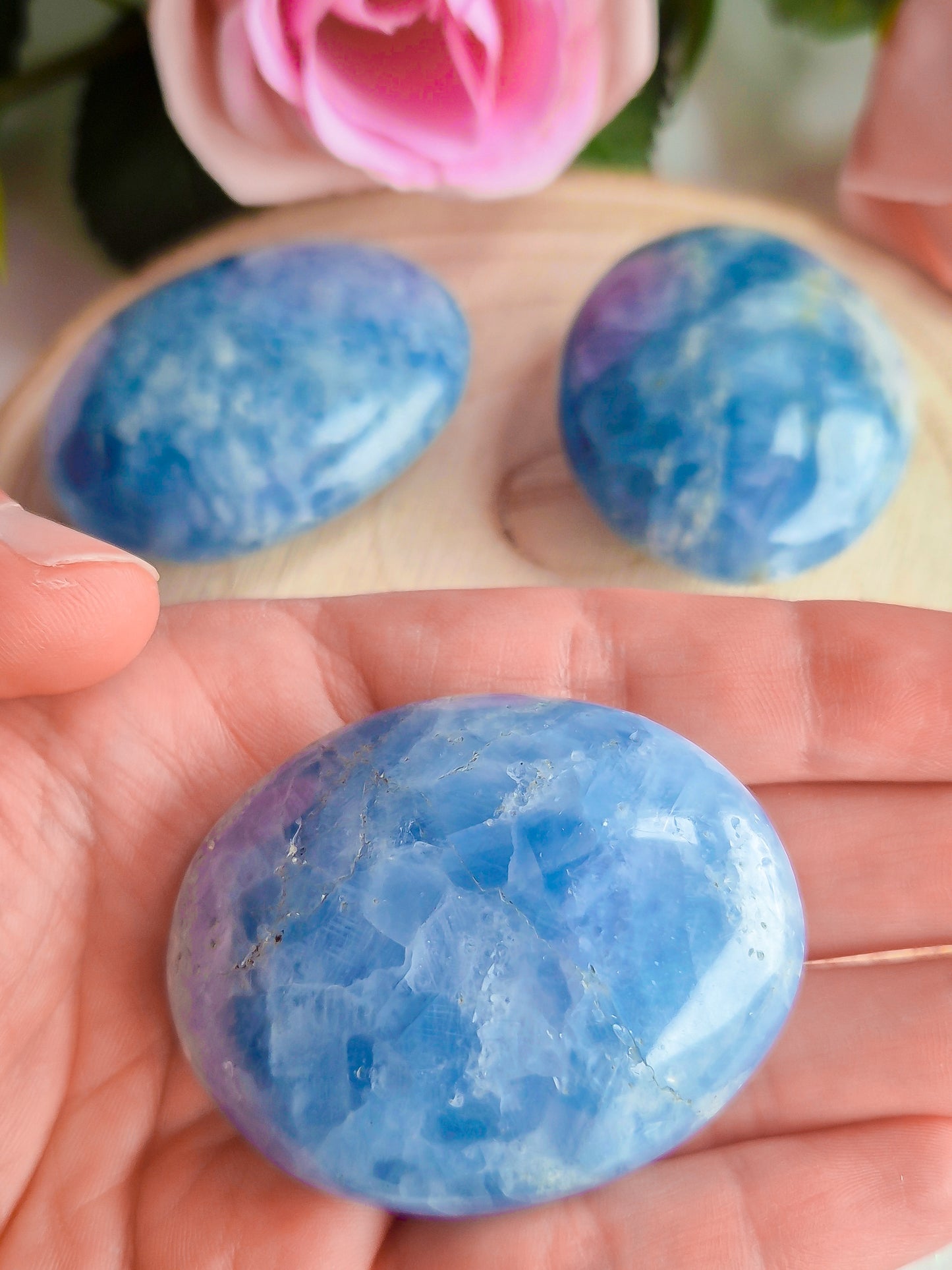 PALMSTONE DE CALCITA AZUL