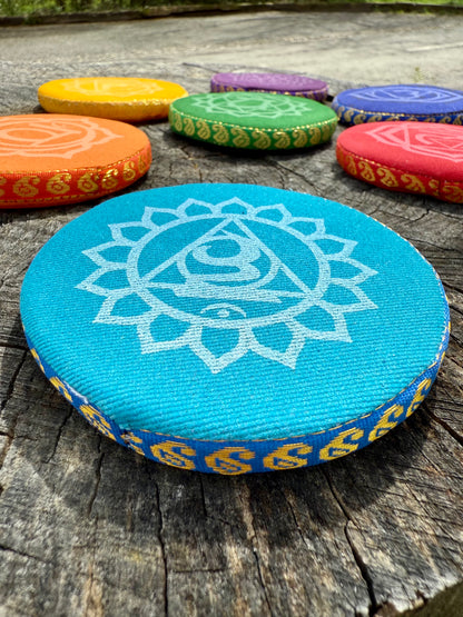 COJÍN CUENCO TIBETANO 7 CHAKRAS