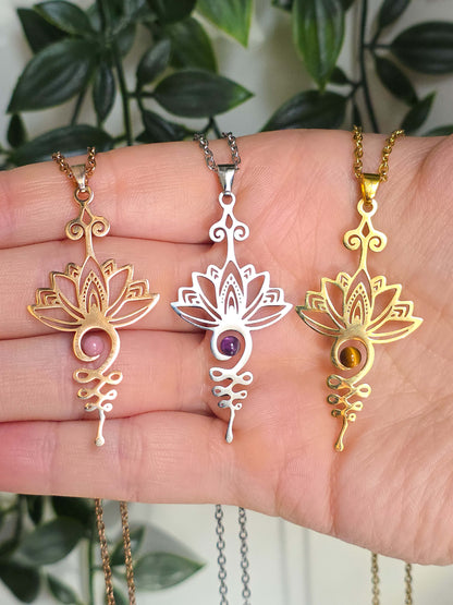 COLLAR UNALOME CON AMATISTA