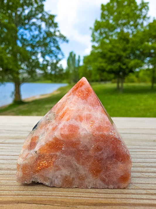 PUNTA GENERADORA DE PIEDRA SOL SEMIPULIDA